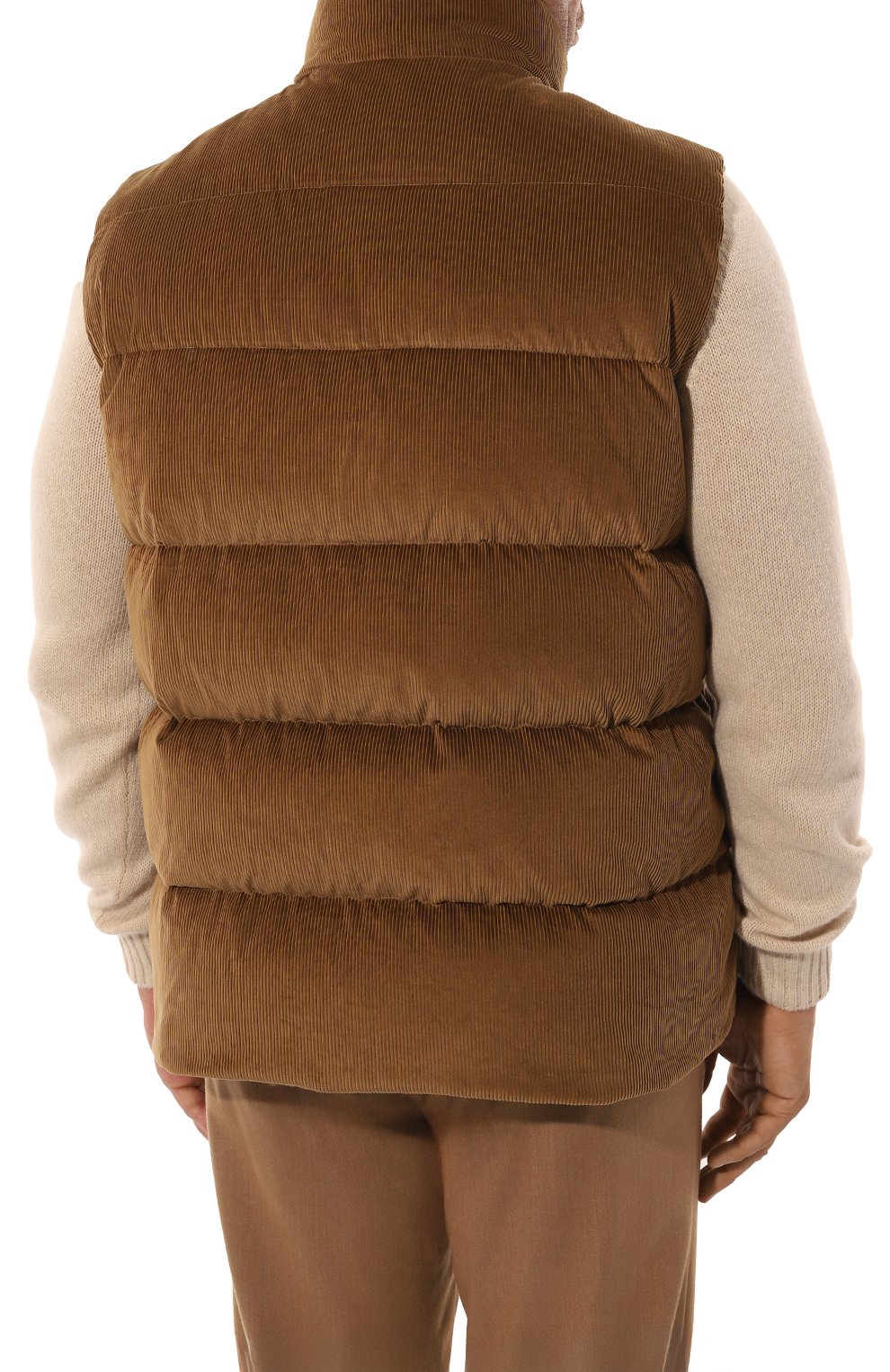 Пуховый жилет vanio-vh из вельвета MOORER, арт. INAV-VH, фото 4