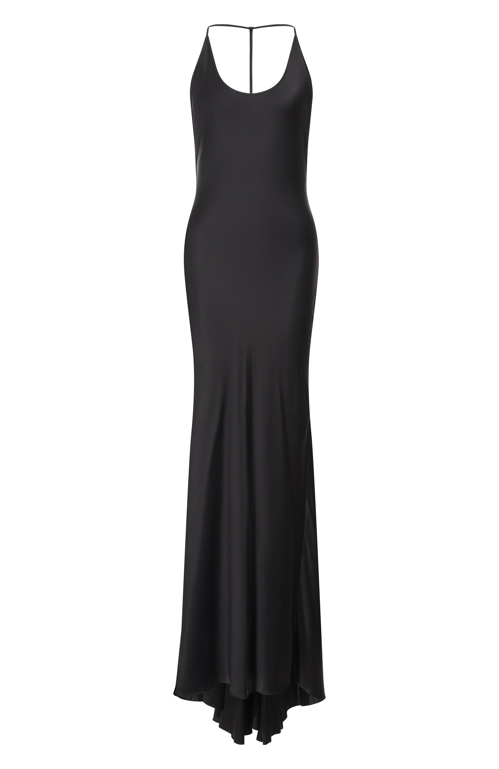 Атласное платье ANN DEMEULEMEESTER, арт. B0014282/FA134, фото 1