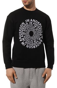 Хлопковый свитшот JW ANDERSON, арт. JW0050PG0490, фото 1