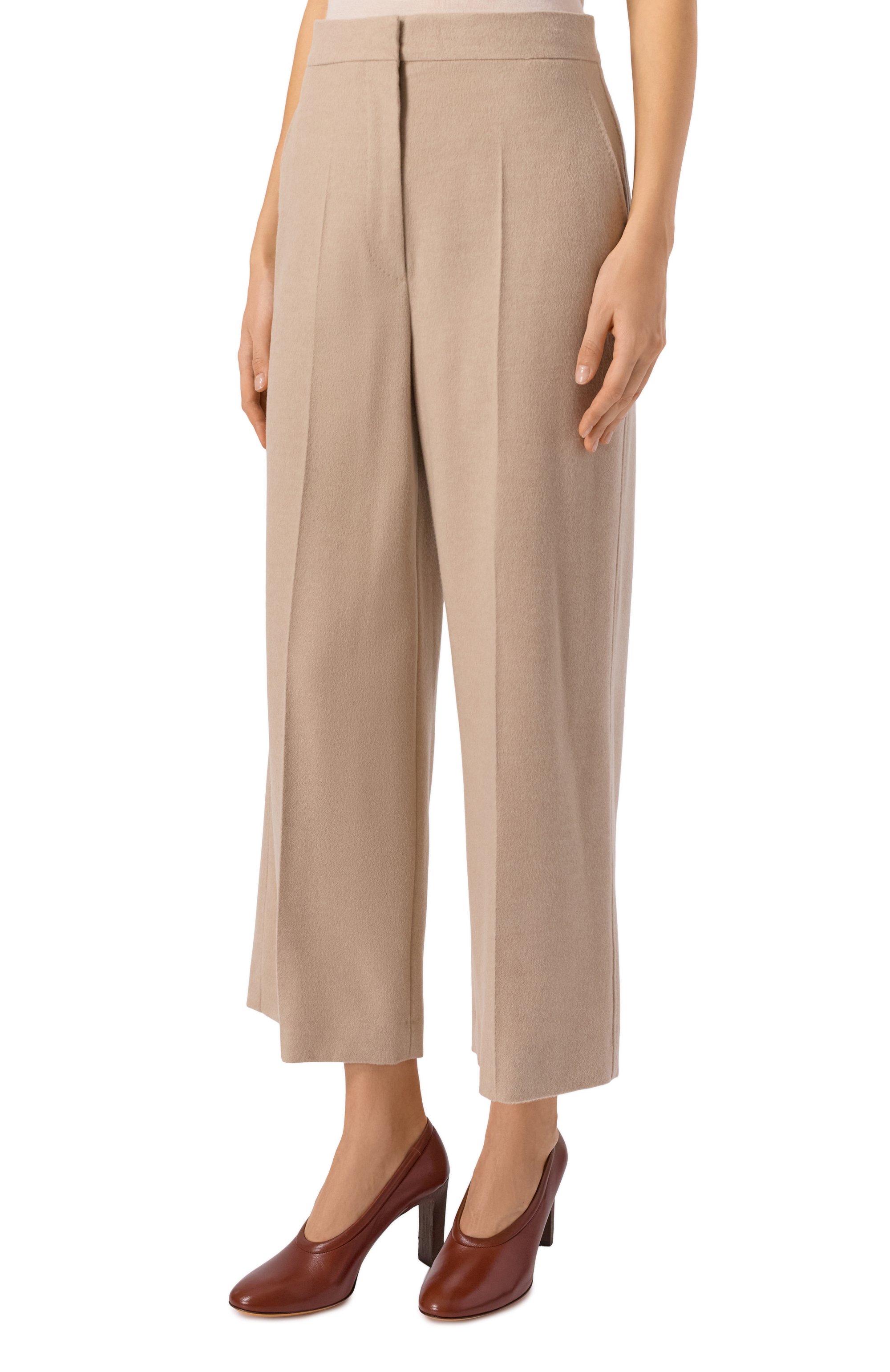 Шерстяные брюки MAX MARA STUDIO, арт. MARENG0, фото 3