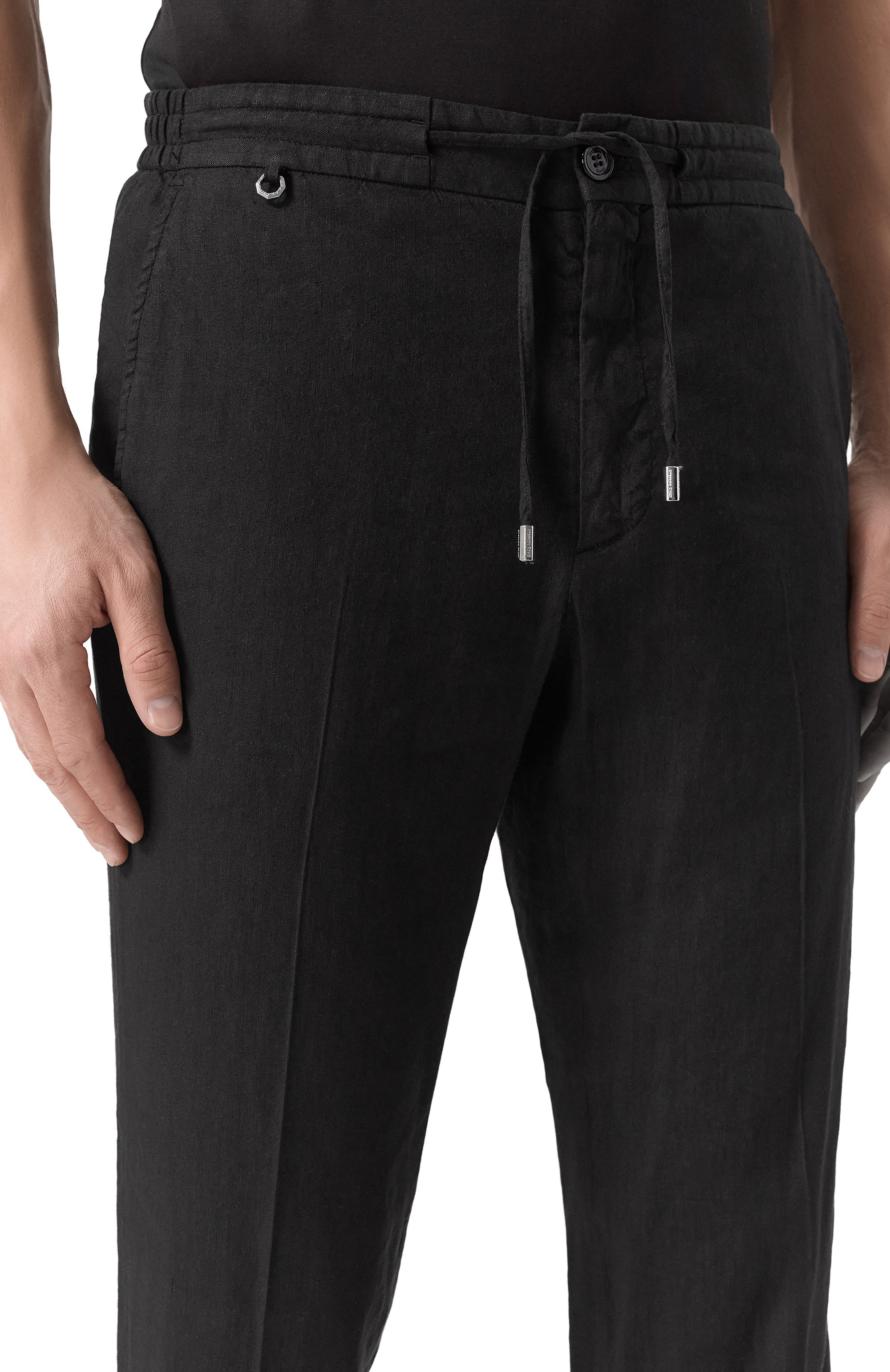 Брюки изо льна и вискозы STEFANO RICCI, арт. M1T3200283/LVI01S, фото 5