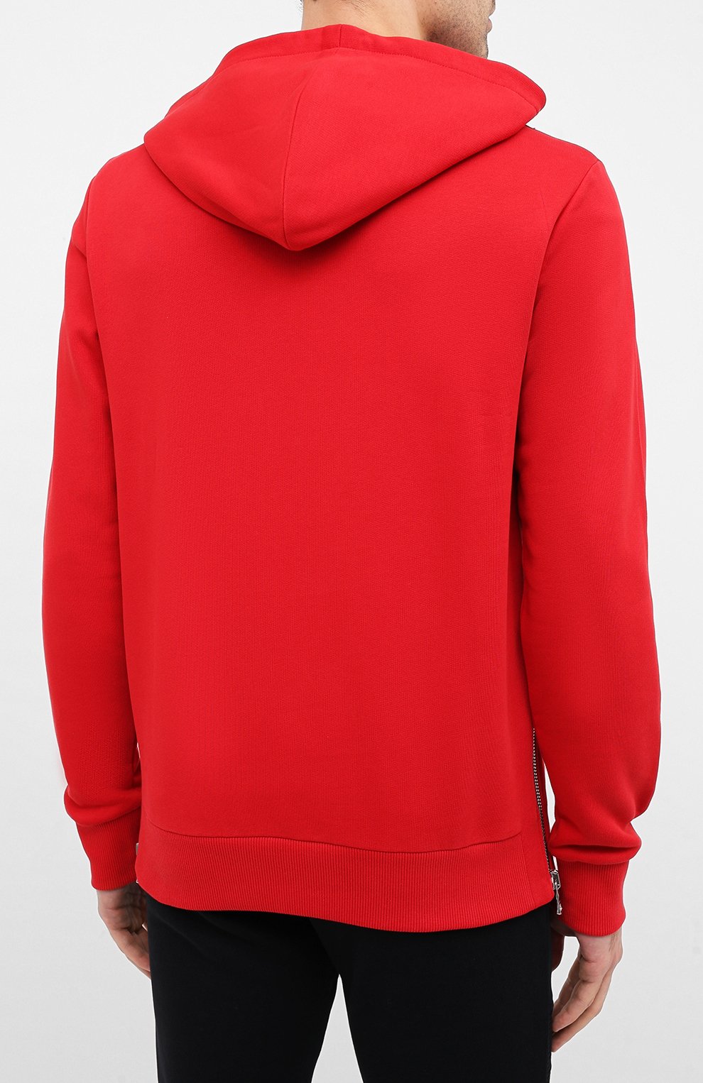 Хлопковое худи BALMAIN, арт. UH13642/I364, фото 4