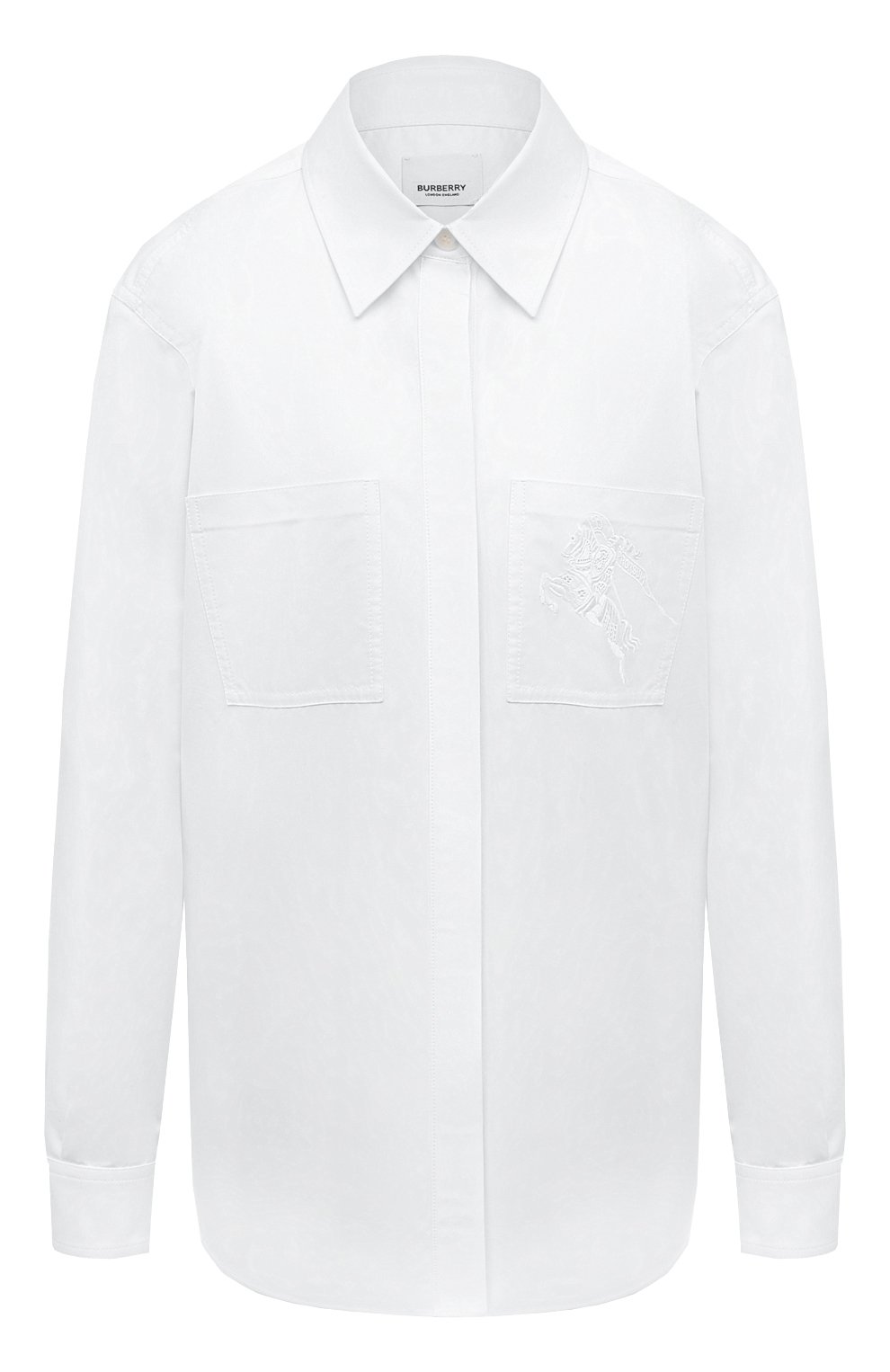 Хлопковая рубашка BURBERRY, арт. 8071363, фото 1