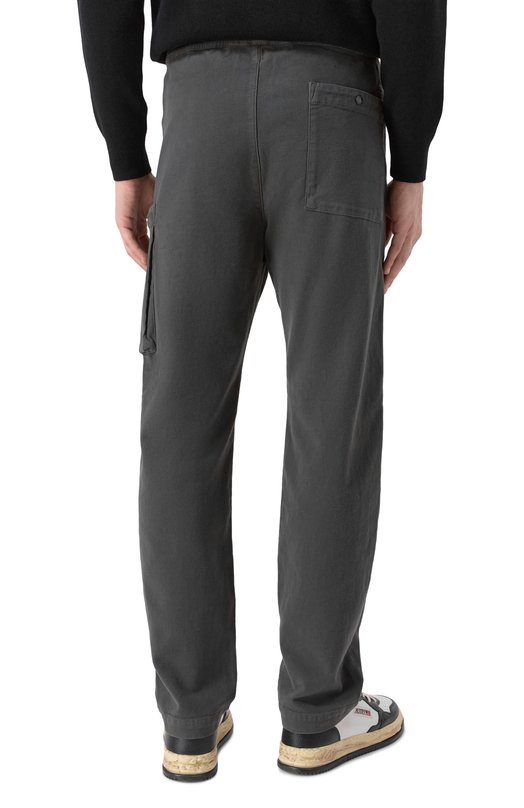 Хлопковые брюки C.P. Company 19CMPA279A110482G Серый  19CMPA279A110482G Фото 4