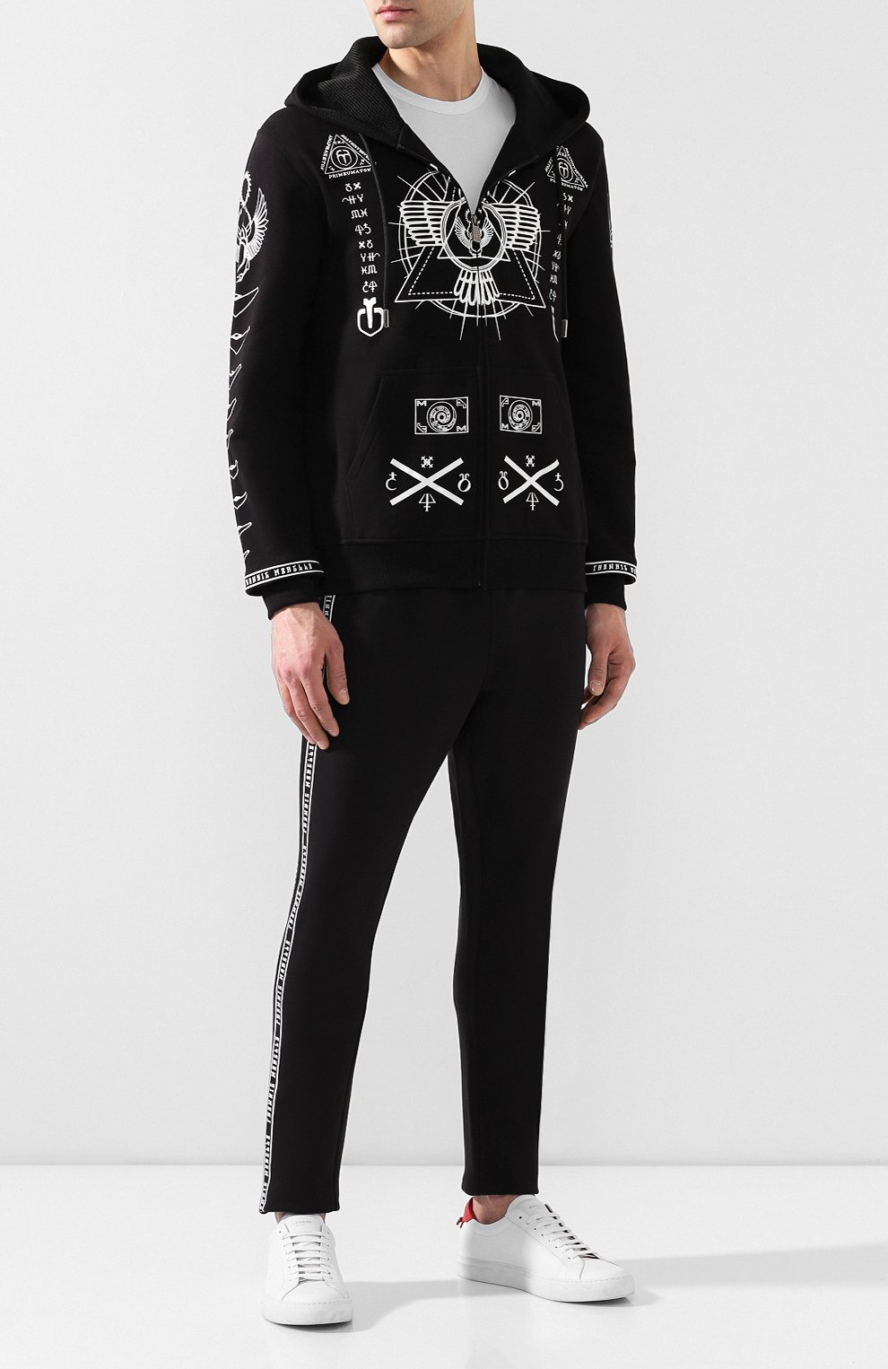 Хлопковая толстовка FRANKIE MORELLO, арт. FMCS9128FE, фото 2