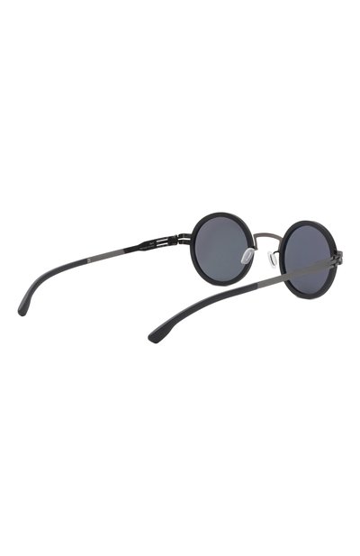 Солнцезащитные очки IC! BERLIN, арт. IB-BENT GUN-METAL-BLACK-R0UGH/BLACK-MATT, фото 5