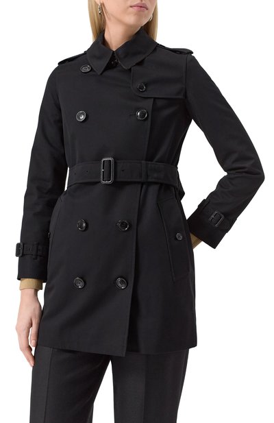 Хл�опковый тренч BURBERRY, арт. 8079415, фото 3