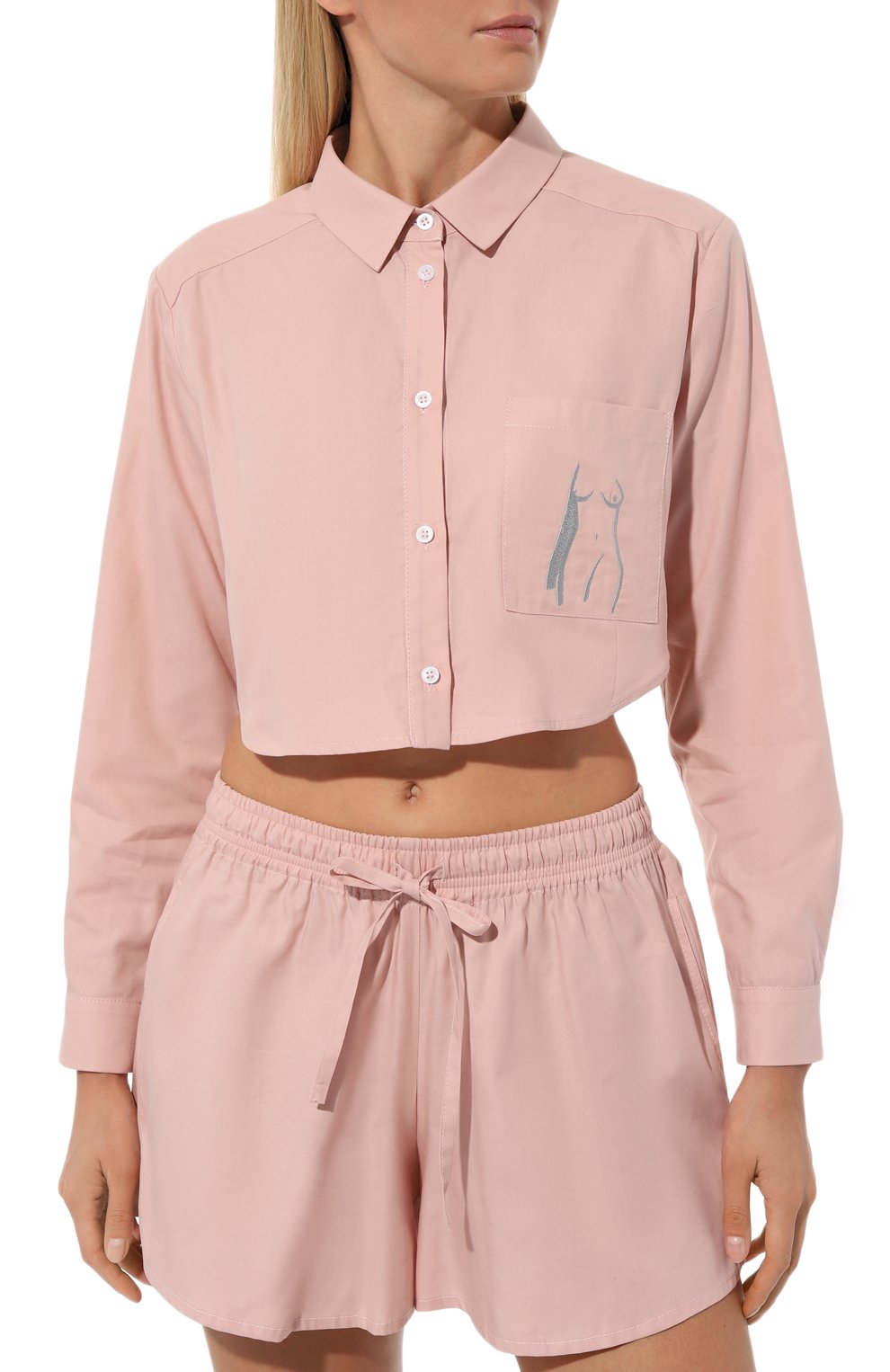 Хлопковая пижама ANY WOWZERS, арт. MINI02-PINK, фото 3