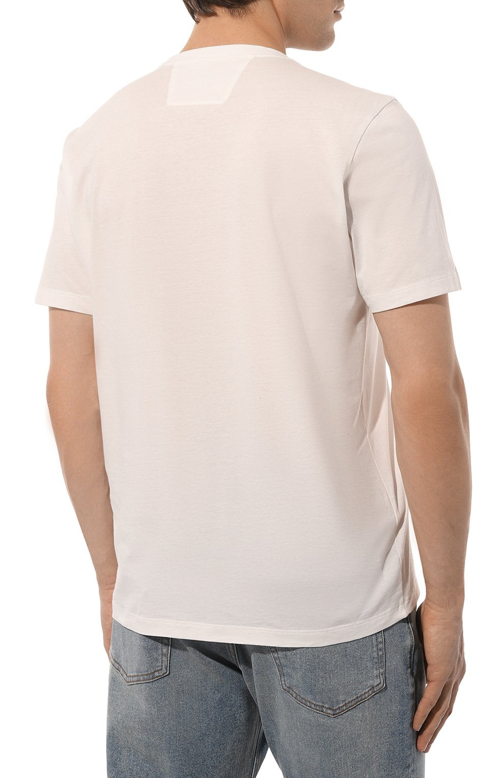 Хлопковая футболка C.P. COMPANY, арт. 14CMTS046A-005100W, фото 4