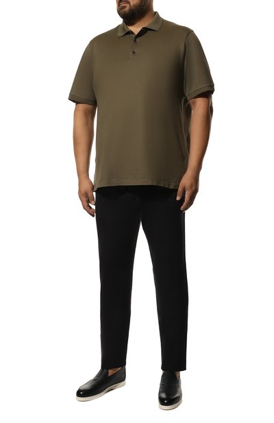 Хлопковые брюки EDUARD DRESSLER, арт. 250138/53W28, фото 2