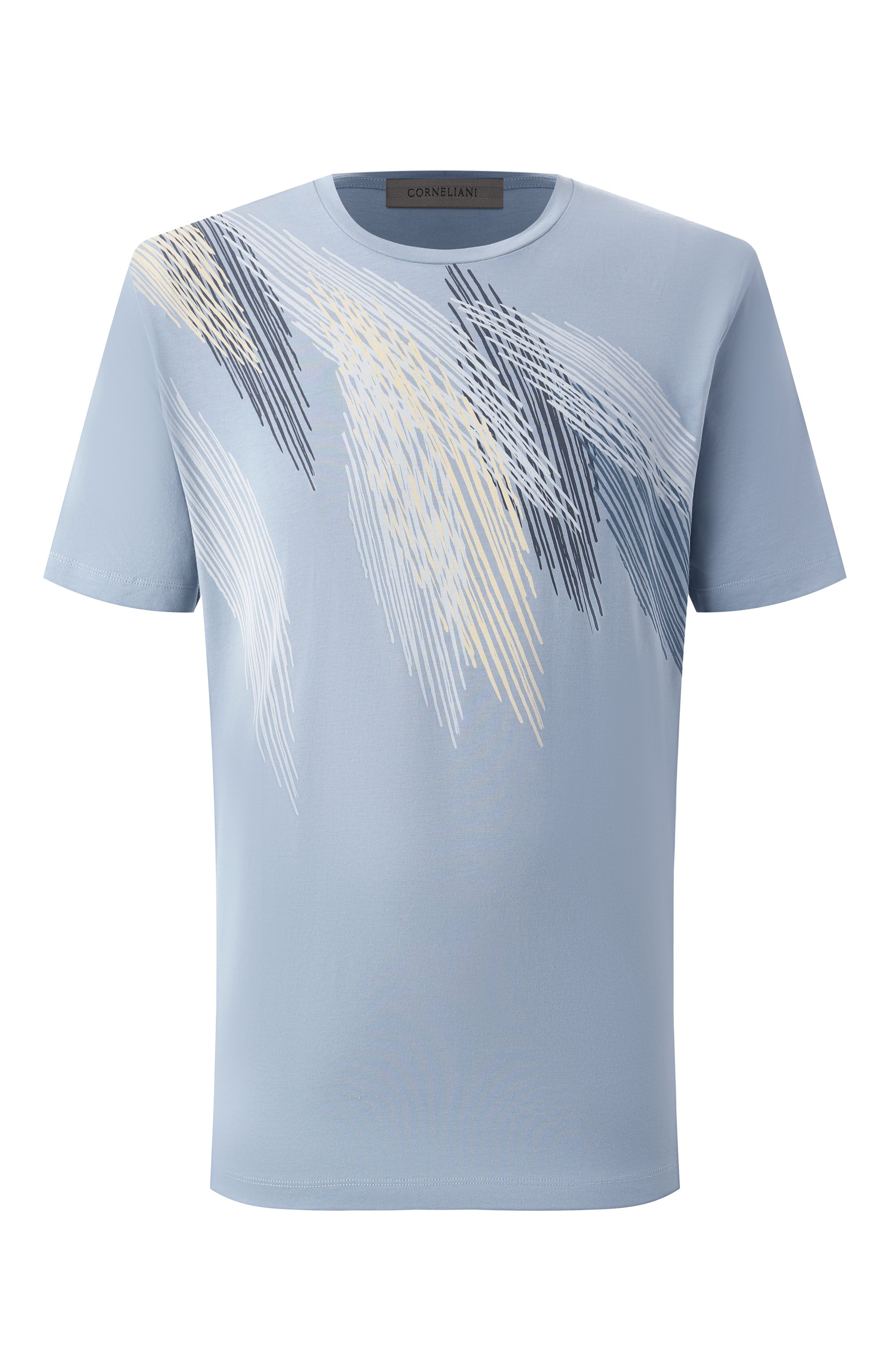 Хлопковая футболка CORNELIANI, арт. 25G589-2525065, фото 1