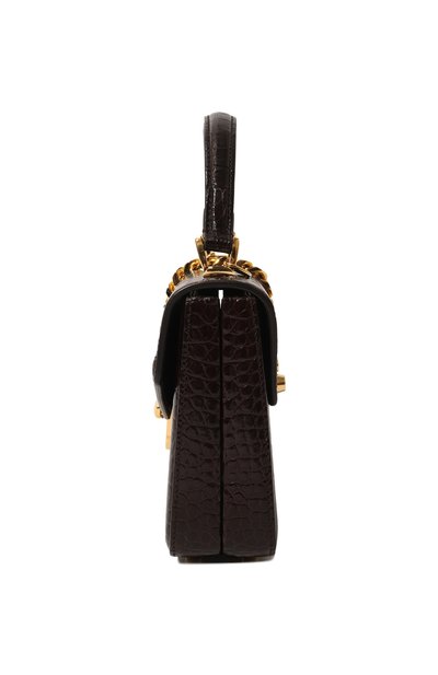 Сумка sylvie 1969 из кожи аллигатора GUCCI, арт. 589479 EV40G, фото 4