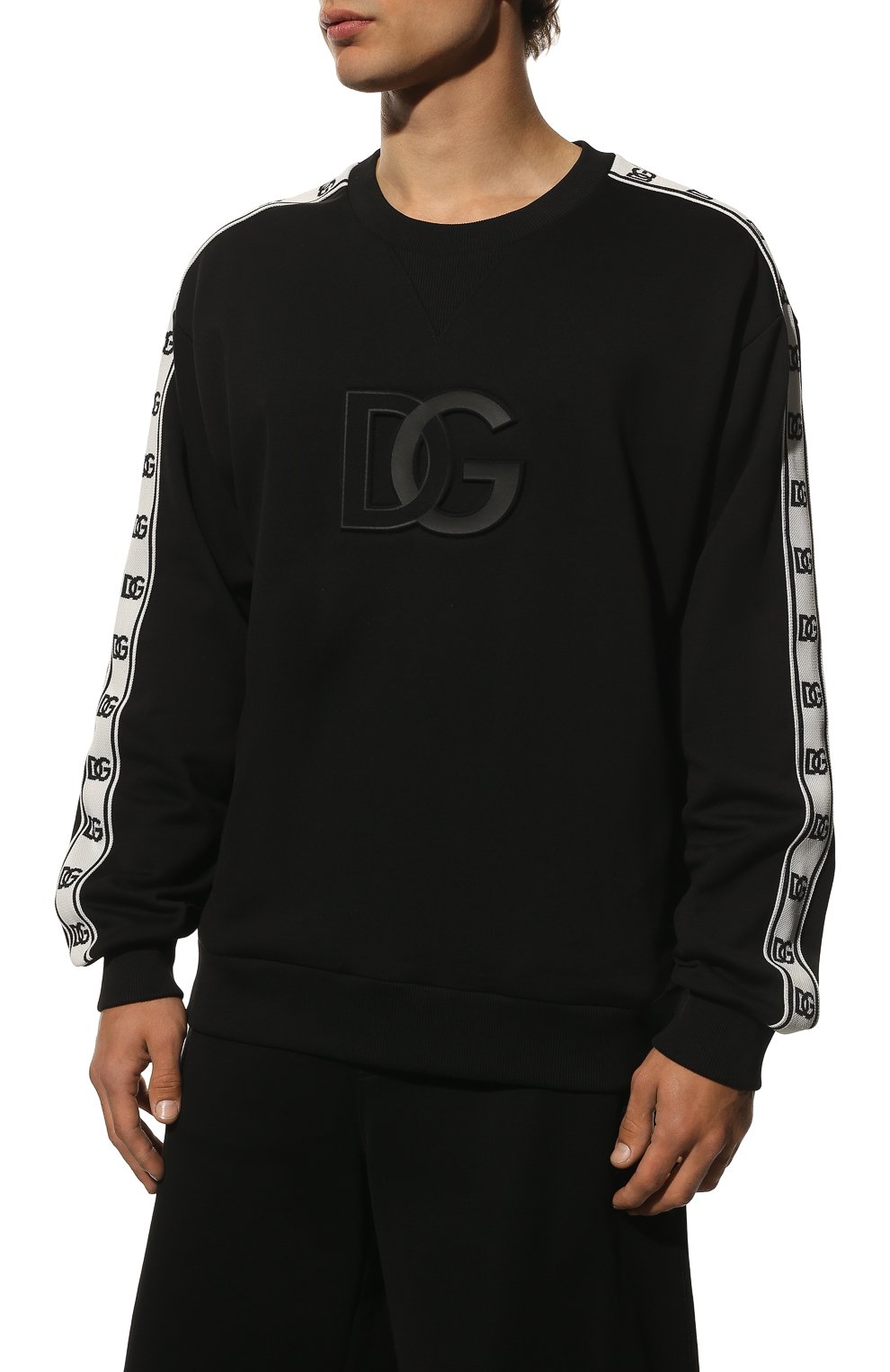 Хлопковый свитшот DOLCE & GABBANA, арт. G9XJ5Z/FU7DU, фото 3