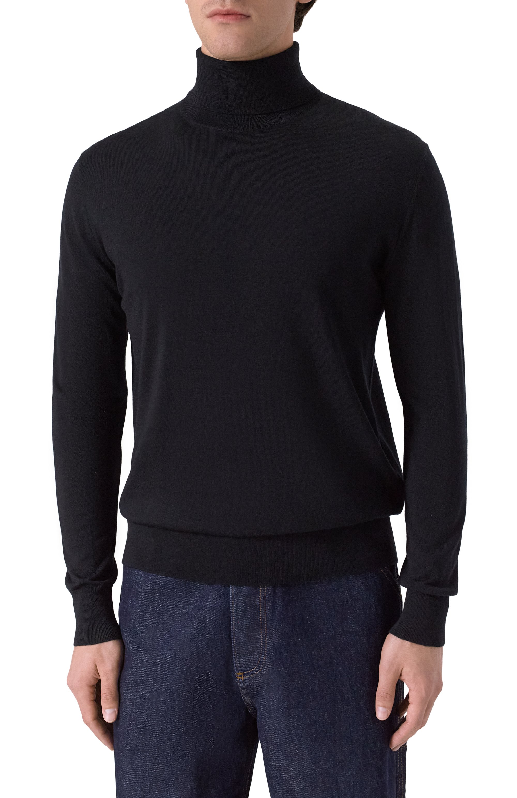 Шерстяная водолазка DRIES VAN NOTEN, арт. 021200-2700-900, фото 3