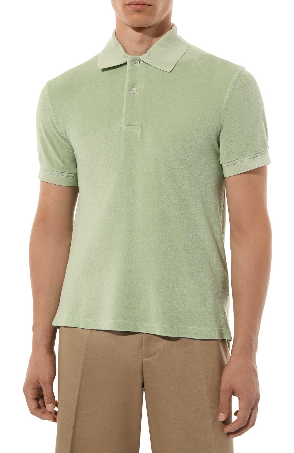 Хлопковое поло TOM FORD, арт. JMC010/JPS003, фото 3