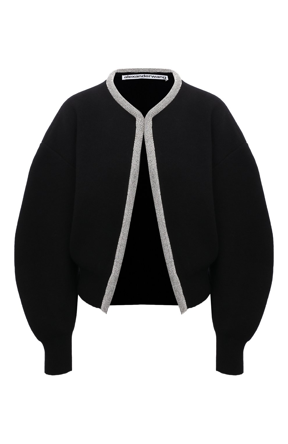 Кардиган из шерсти и кашемира ALEXANDER WANG черного цвета по цене 132000 руб., арт. 1KC4213054, фото 1 Кардиган из шерсти и кашемира ALEXANDER WANG, арт. 1KC4213054, фото 1