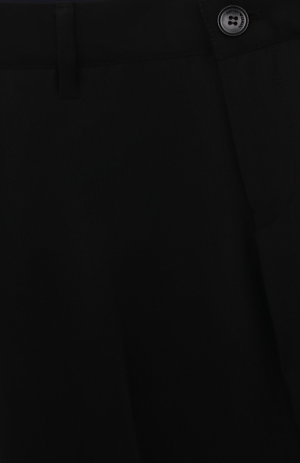 Шерстяные брюки EMPORIO ARMANI черного цвета по цене 36600 руб., арт. 8N4P10/4N5IZ, фото 3 Шерстяные брюки EMPORIO ARMANI, арт. 8N4P10/4N5IZ, фото 3