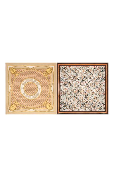 Шелковый платок BURBERRY, арт. 8043167, фото 3