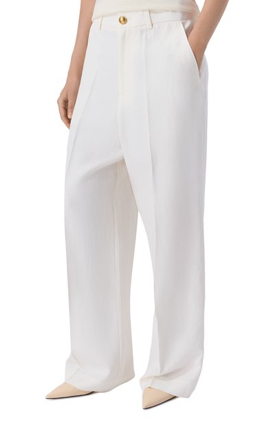 Брюки из вискозы и льна P.A.R.O.S.H., арт. D233018G/RAISA26, фото 3