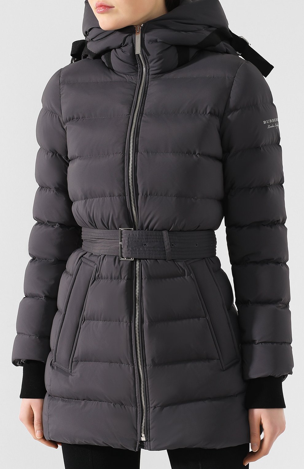 Пуховик с капюшоном BURBERRY, арт. 8007062, фото 3