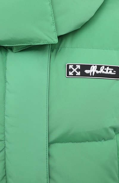 Пуховая куртка OFF-WHITE зеленого цвета по цене 136000 руб., арт. 0WEA213E20FAB0015501, фото 5 Пуховая куртка OFF-WHITE, арт. 0WEA213E20FAB0015501, фото 5