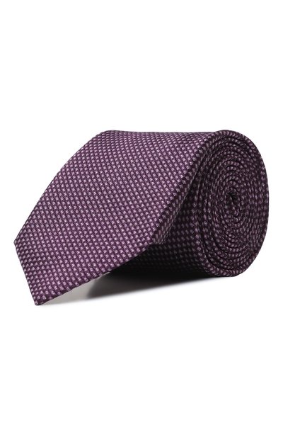 Мужской шелковый галстук CANALI, арт. 18/HJ04060