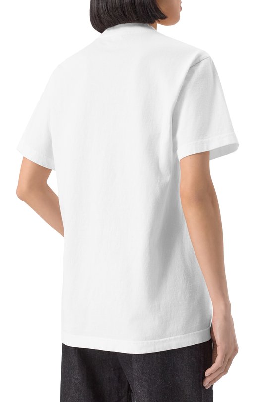 Хлопковая футболка Sporty and Rich T0043508501WH01 Белый  T0043508501WH01 Фото 8