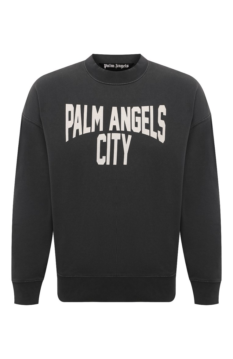 Хлопковый свитшот PALM ANGELS, арт. PMBA074R24FLE012, фото 1