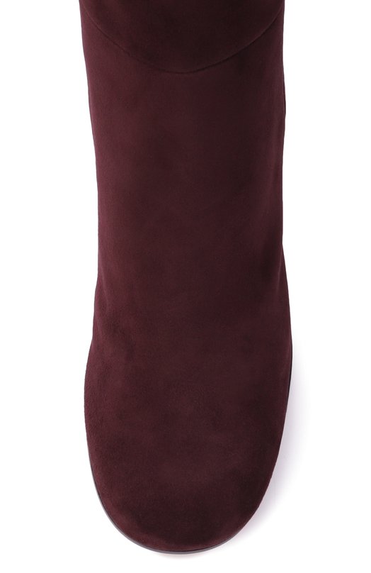 Замшевые сапоги Joelle 70 Gianvito Rossi G80293.70RIC.C45B0UR Бордовый  G80293.70RIC.C45B0UR Фото 6