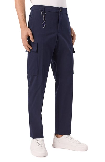 Брюки-карго PAUL&SHARK темно-синего цвета по цене 39950 руб., арт. 25414086/52, фото 3 Брюки-карго PAUL&SHARK, арт. 25414086/52, фото 3