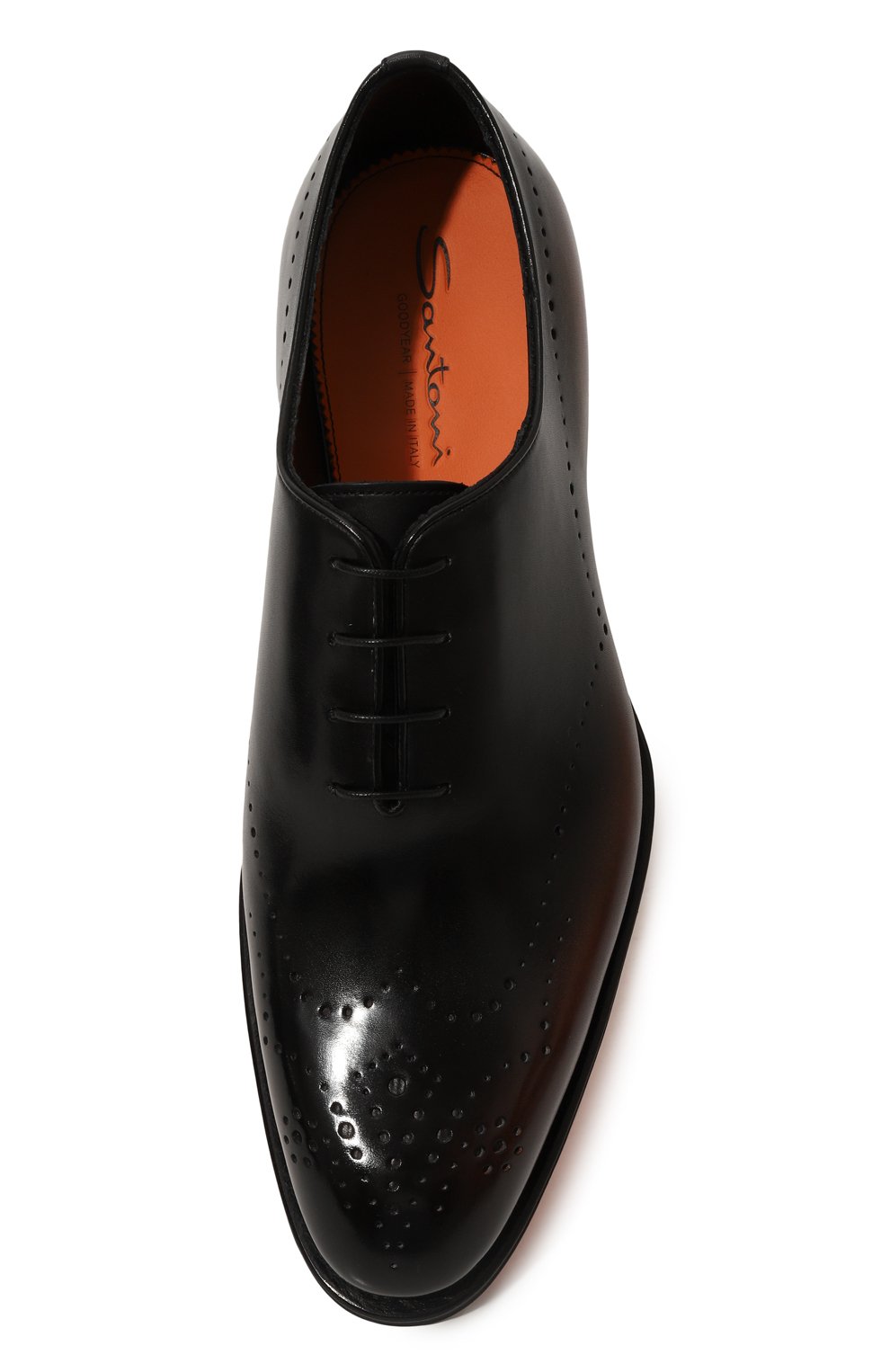 Кожаные оксфорды carter SANTONI, арт. MCCG18542MC8HRAG, фото 6