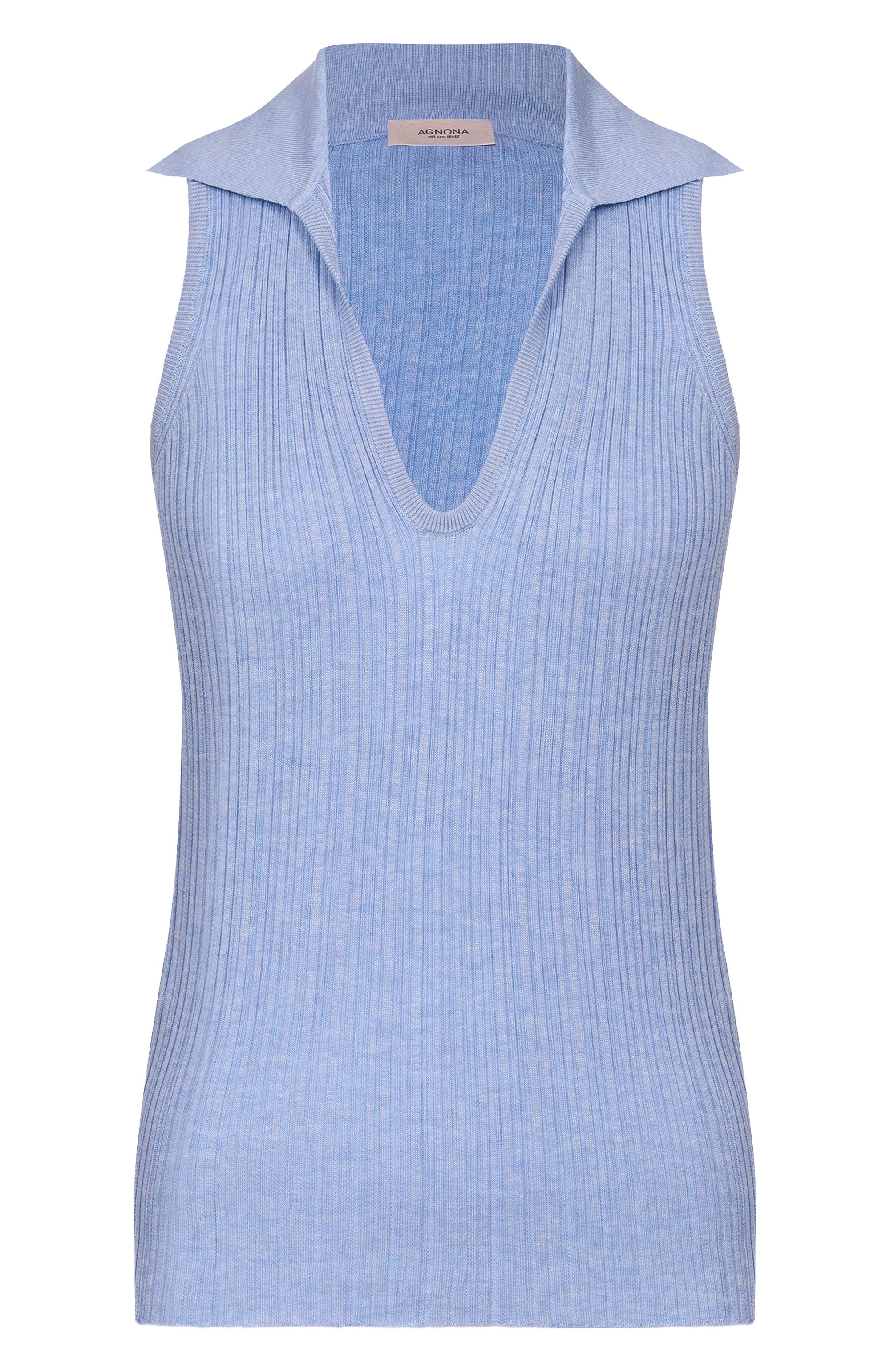 Топ из хлопка и шелка AGNONA, арт. KT11020E/7Q180PE, фото 1