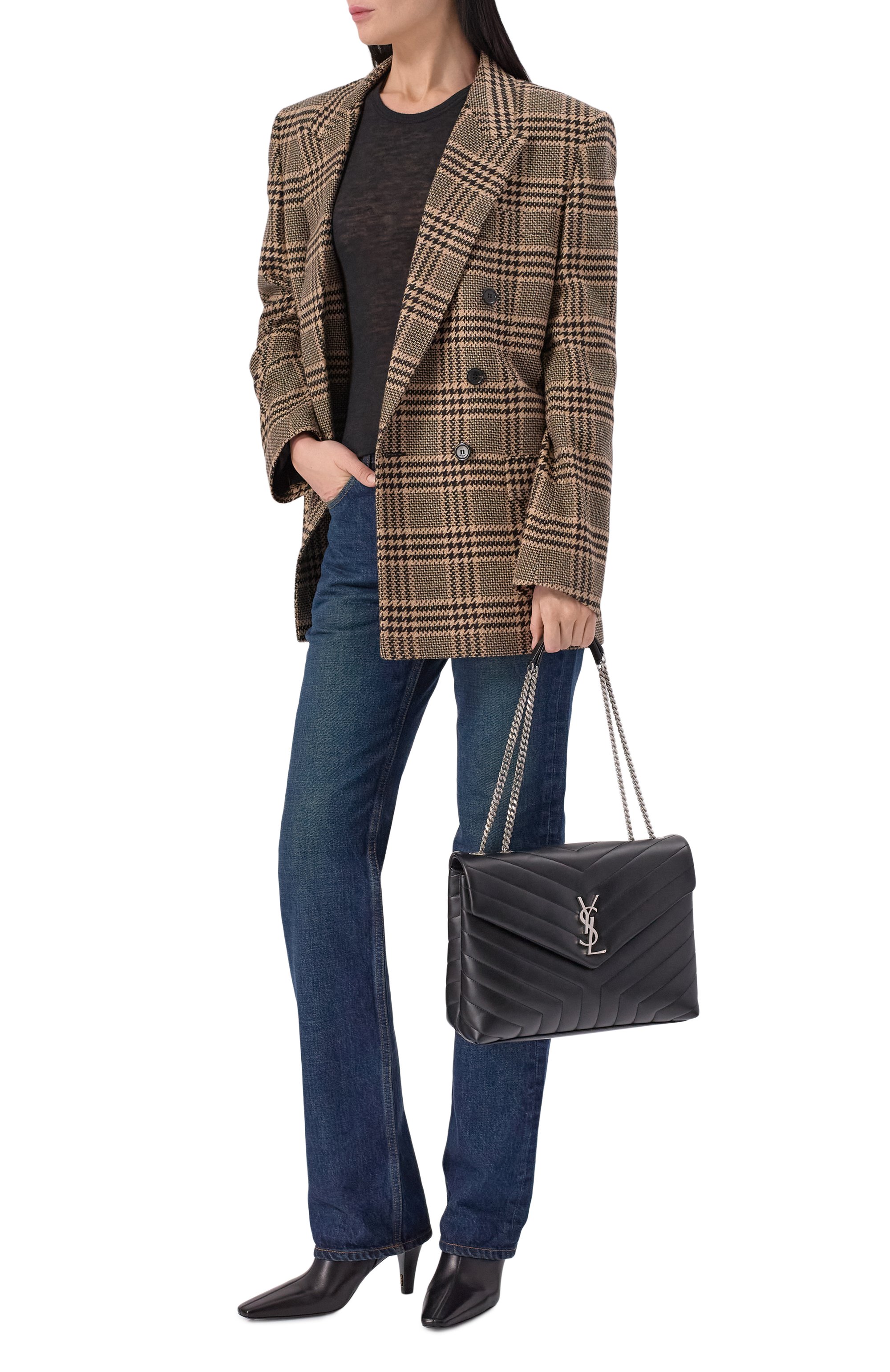 Сумка loulou medium SAINT LAURENT, арт. 574946/DV726, фото 3