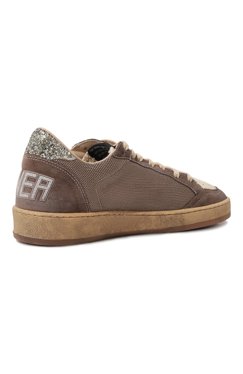 Комбинированные кеды ball star GOLDEN GOOSE DELUXE BRAND, арт. GWF00117.F004716, фото 5