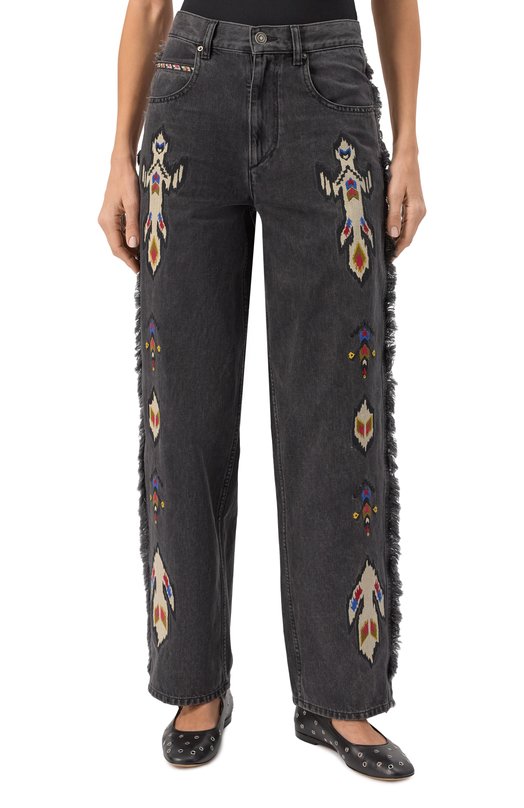 Джинсы Isabel Marant Etoile PA0504FA/C1H02E Серый  PA0504FA/C1H02E Фото 3