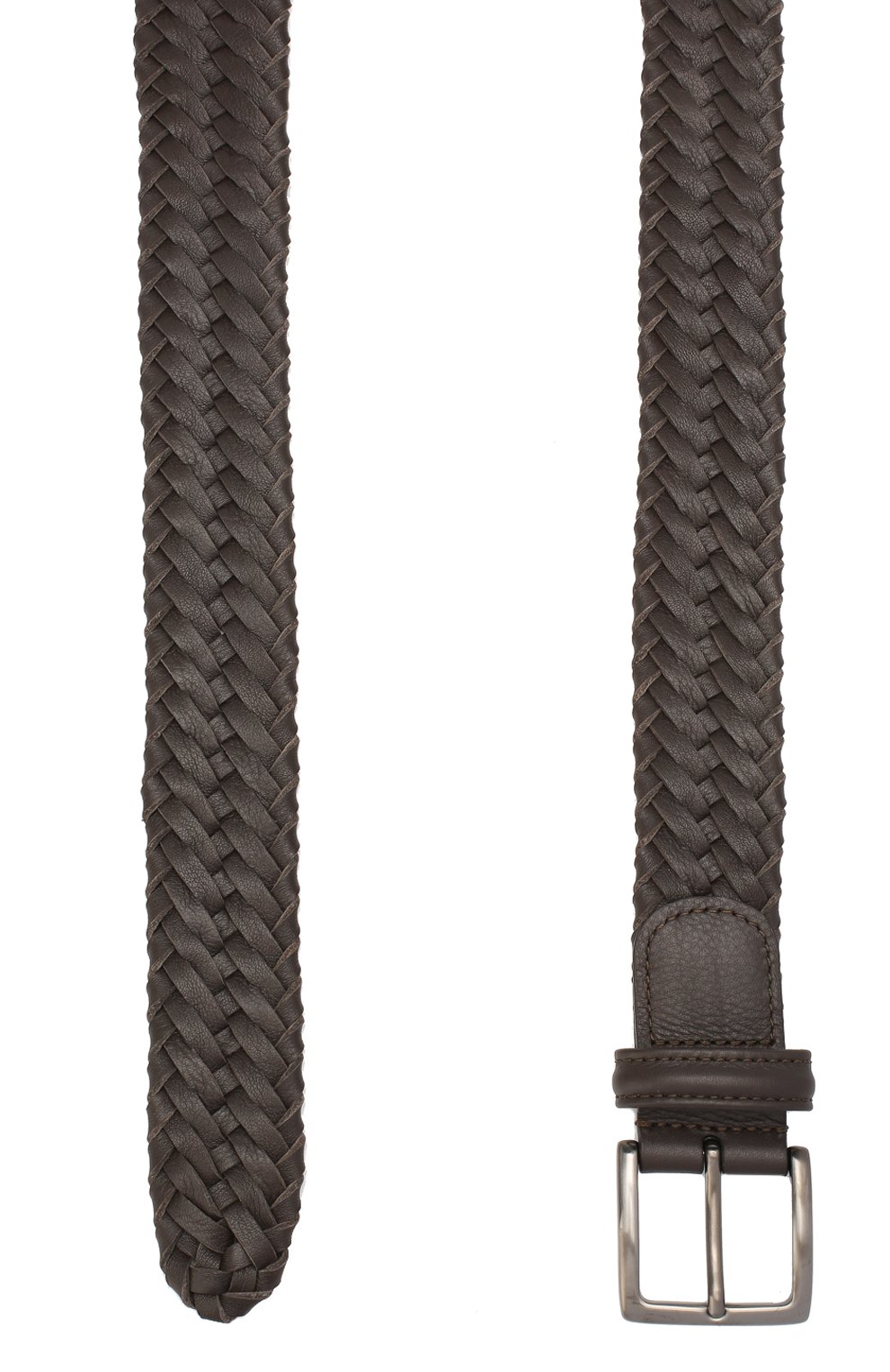 Кожаный ремень LORO PIANA темно-коричневого цвета по цене 66200 руб., арт. FAI5647, фото 2 Кожаный ремень LORO PIANA, арт. FAI5647, фото 2