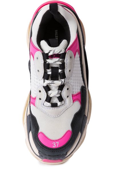 Комбинированные кроссовки triple s BALENCIAGA, арт. 524039/W0906, фото 5