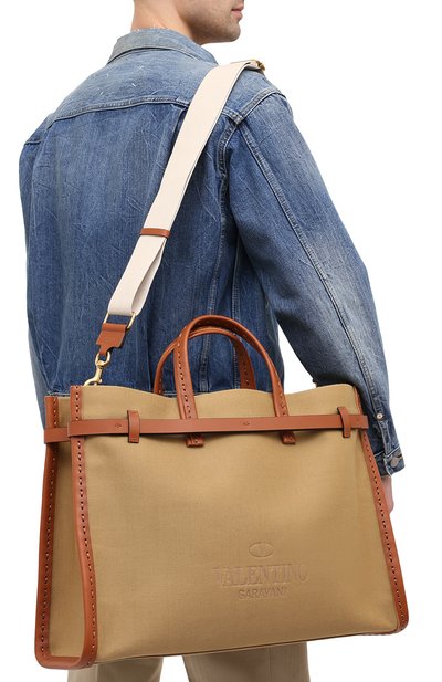 Текстильная сумка-шопер identity VALENTINO, арт. VY0B0A71/GNF, фото 5