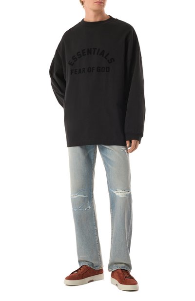 Хлопковый лонгслив FEAR OF GOD, арт. 125SU242010F-M-001, фото 2
