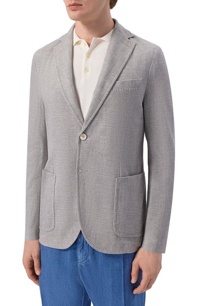 Хлопковый пиджак CIRCOLO 1901, арт. CN5245, фото 3