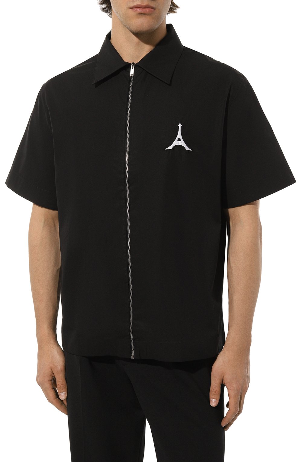 Хлопковая рубашка GIVENCHY, арт. BM60UC1YBU, фото 3