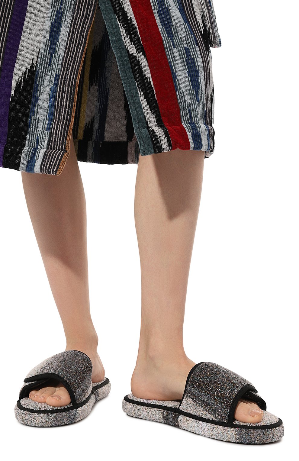 Текстильные домашние туфли MISSONIHOME разноцветного цвета по цене 33200 руб., арт. 1C30G00004/160, фото 3 Текстильные домашние туфли MISSONIHOME, арт. 1C30G00004/160, фото 3