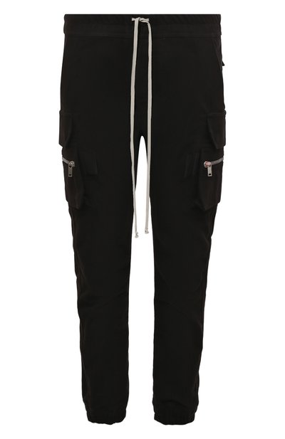 Хлопковые джоггеры RICK OWENS, арт. RU02C7396/TB, фото 1