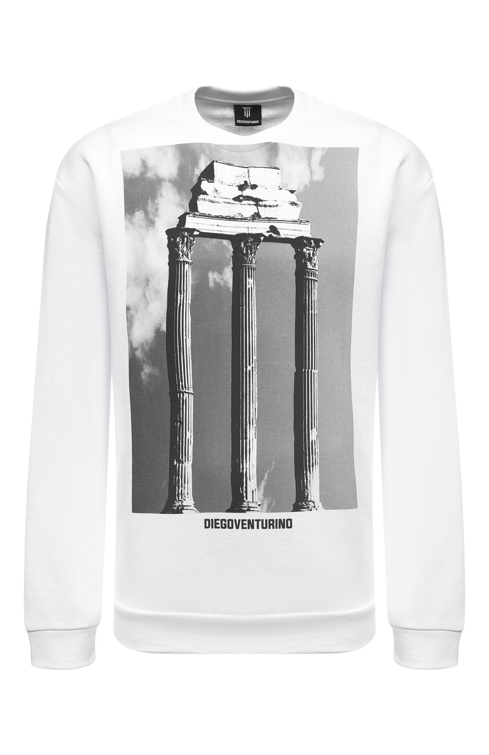 Хлопковый свитшот DIEGO VENTURINO, арт. SS22-DV FLG TAB, фото 1