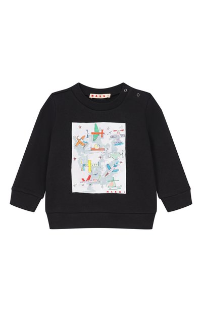 Хлопковый свитшот MARNI, арт. M01890/M00SH