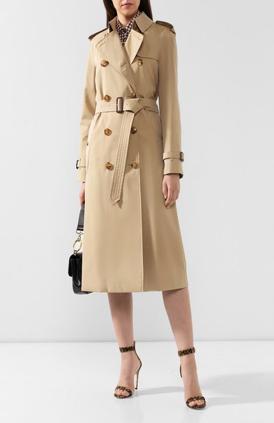 Хлопковый тренч waterloo BURBERRY, арт. 8019525, фото 2