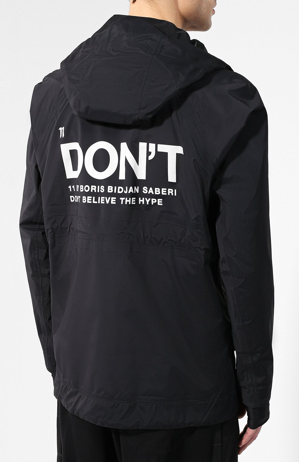 Куртка 11 BY BORIS BIDJAN SABERI черного цвета по цене 86700 руб., арт. J2C/F-1337, фото 4 Куртка 11 BY BORIS BIDJAN SABERI, арт. J2C/F-1337, фото 4