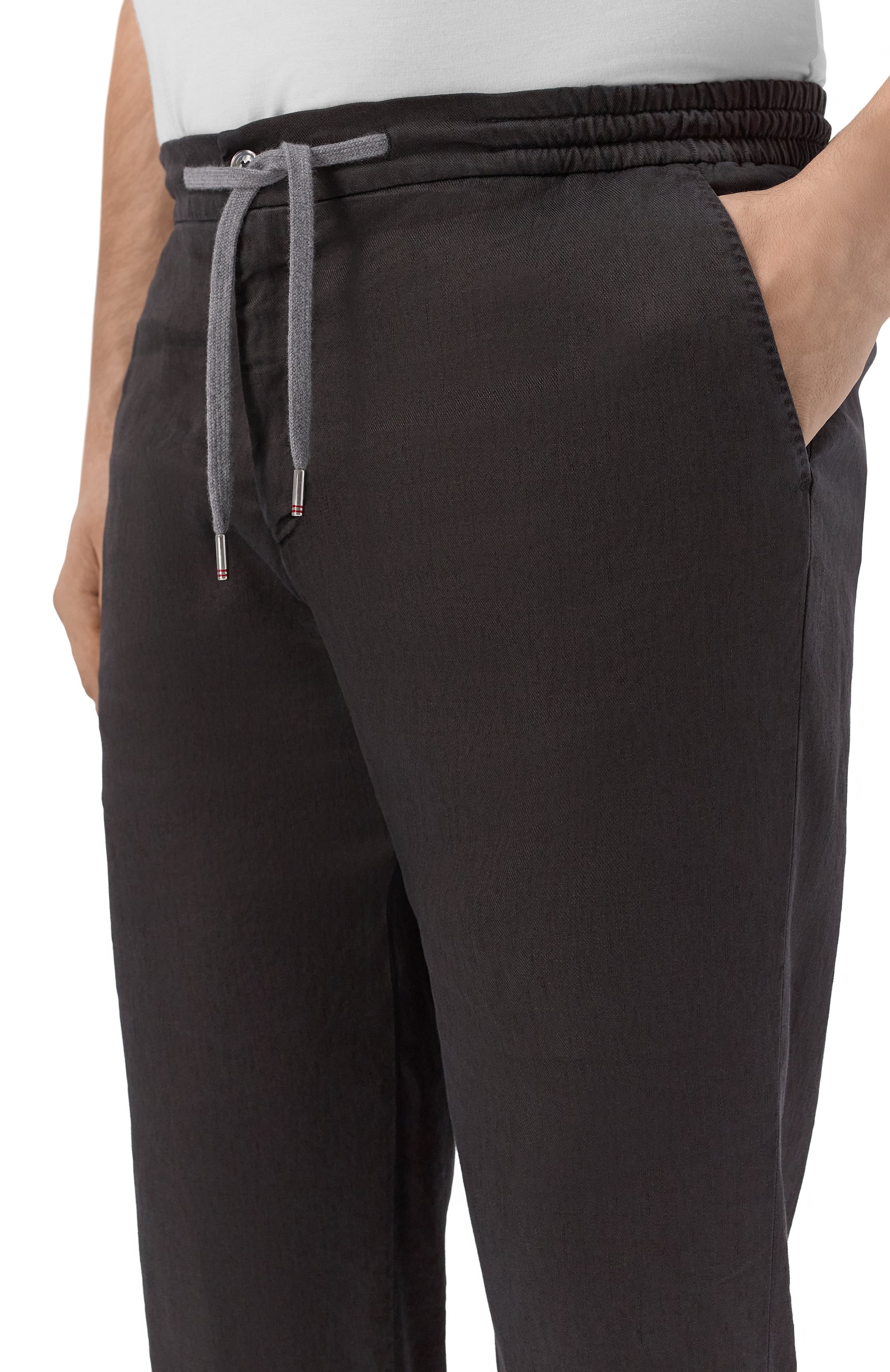 Брюки изо льна и лиоцелла MARCO PESCAROLO, арт. CARACCI0L0/5302, фото 5