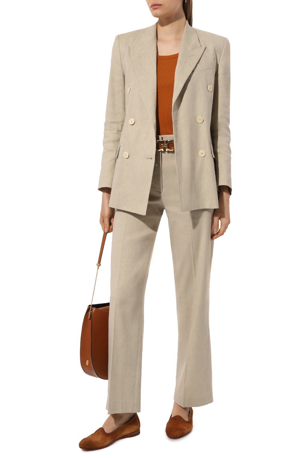 Замшевые лоферы SANTONI, арт. WUAY71013SA5SAEAC39, фото 2