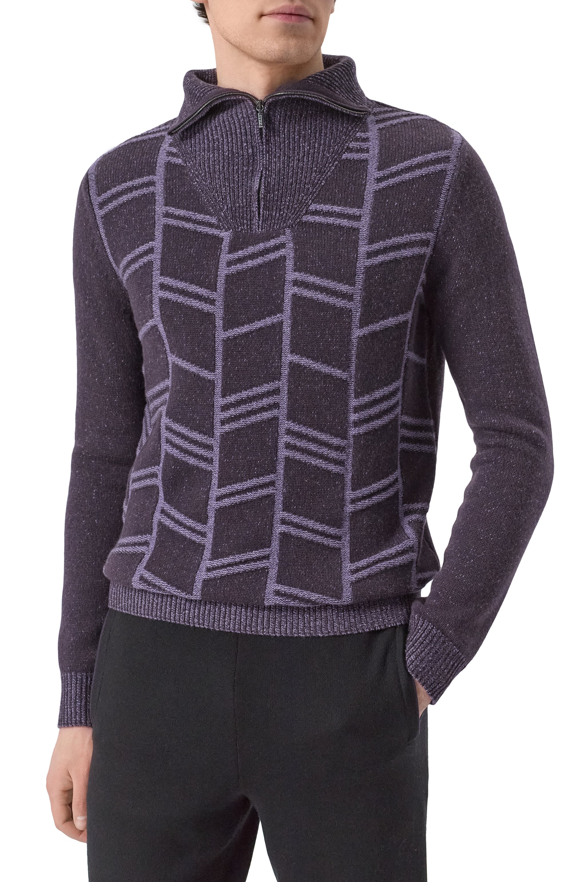 Свитер из кашемира и шерсти ZILLI, арт. KSHZ01M0280VTIL00, фото 3